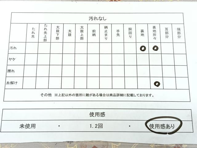 平和屋着物◎六通柄袋帯　唐織　紹巴　天井花鳥文　金糸　正絹　逸品　BAAY5023qw