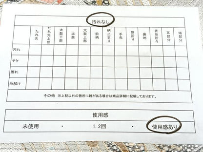 平和屋着物◎佐賀錦　六通柄袋帯　立波花舟文　金銀糸　正絹　逸品　BAAY5025qw