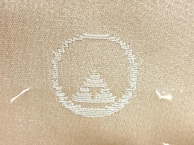 平和屋着物◎六通柄袋帯　唐織　孔雀羽文　金銀糸　正絹　逸品　BAAY5039qw