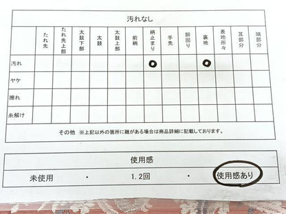 平和屋着物◎西陣　六通柄袋帯　唐織　天井花鳥文　銀糸　正絹　逸品　BAAY5086qw