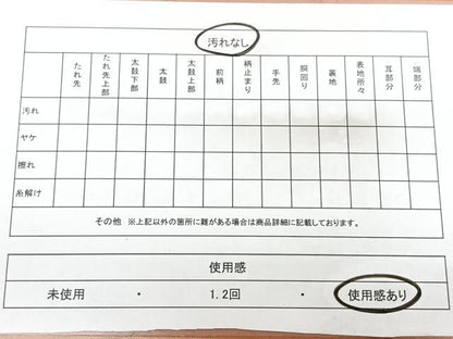 平和屋着物◎九寸名古屋帯　変わり格子　正絹　逸品　BAAY5135qw