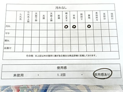 平和屋着物◎六通柄袋帯　唐織　正倉院花文　乱菊　銀糸　正絹　逸品　BAAY5189qw