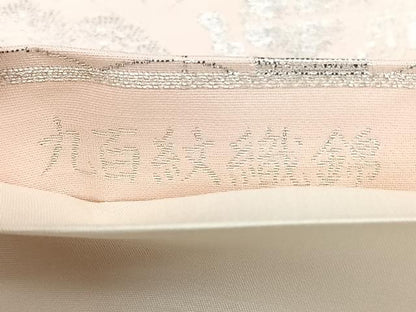 平和屋着物◎六通柄袋帯　九百紋織錦　人物風景文　銀糸　正絹　逸品　BAAY5206qw