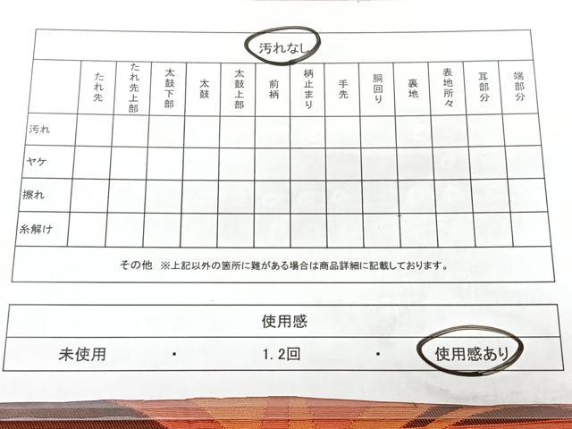 平和屋着物◎六通柄袋帯　幾何学間道　正絹　逸品　BAAY5217qw