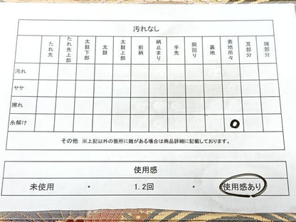 平和屋着物◎佐賀錦　六通柄袋帯　唐織　流波鴛鴦文　金糸　正絹　逸品　BAAY5240qw