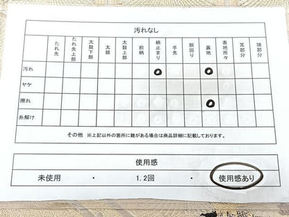 平和屋着物◎六通柄袋帯　雲取り亀甲花文　金銀糸　正絹　逸品　BAAY5295qw