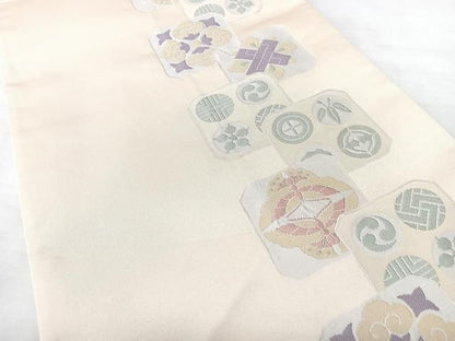 平和屋着物◎六通柄　京袋帯　吉祥文　BAAY5307qw