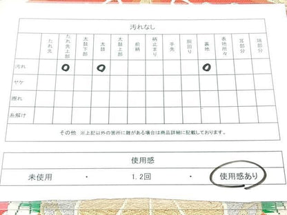 平和屋着物◎六通柄袋帯　唐織　花丸文　金銀糸　正絹　逸品　BAAY5331qw