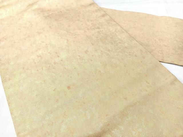 平和屋着物◎九寸名古屋帯　霞文　引箔　正絹　逸品　BAAY5370qw