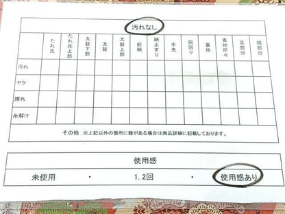平和屋着物◎全通柄袋帯　紹巴　風景花文　正絹　逸品　BAAY5385qw