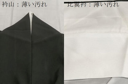 平和屋着物■豪華黒留袖　松竹梅御所解文　金彩　正絹　逸品　BAAY5468yc