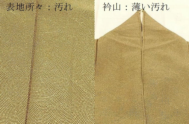 平和屋着物■江戸小紋　鮫小紋柄　正絹　逸品　BAAY5478yc