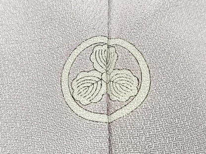平和屋着物■豪華色留袖　駒刺繍　扇面花鳥文　暈し染め　正絹　逸品　BAAY5503yc