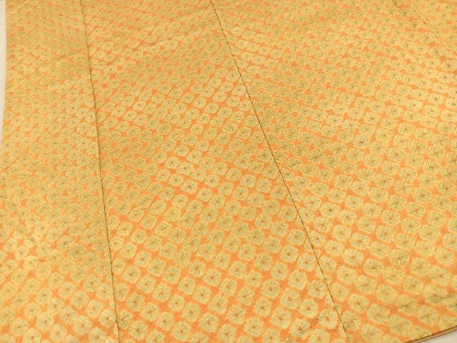 平和屋着物■上質な小紋　蜘蛛絞り　正絹　逸品　BAAY5552yc