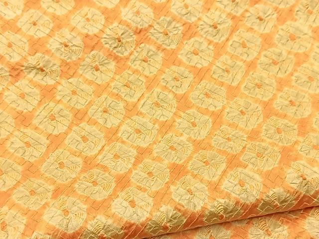 平和屋着物■上質な小紋　蜘蛛絞り　正絹　逸品　BAAY5552yc