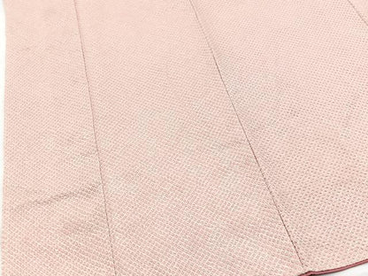 平和屋着物■大変加工の良い総絞り小紋　正絹　逸品　BAAY5553yc