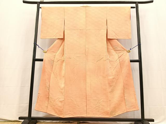 平和屋着物■上質な小紋　裏菊地紋　暈し染め　正絹　逸品　BAAY5555yc
