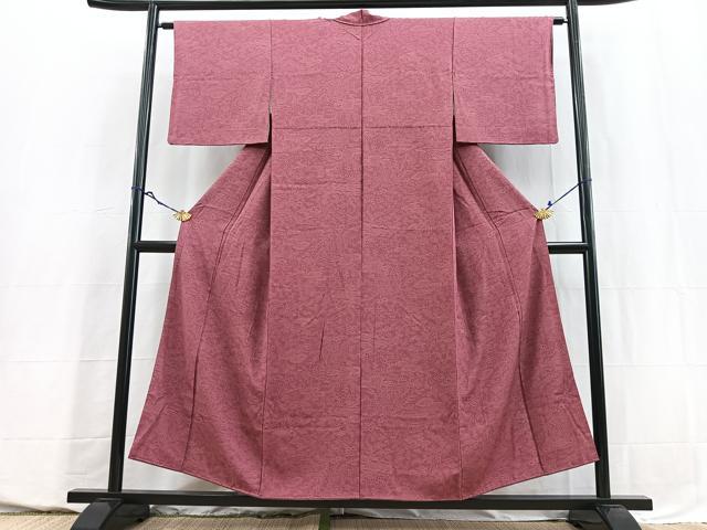 平和屋着物■江戸小紋　吉祥小紋柄　正絹　逸品　BAAY5567yc