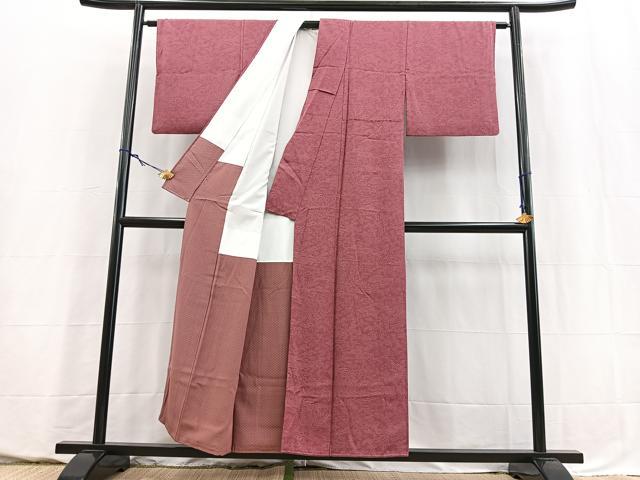 平和屋着物■江戸小紋　吉祥小紋柄　正絹　逸品　BAAY5567yc