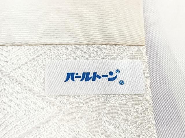 平和屋着物■豪華振袖　扇花文　銀彩　正絹　逸品　BAAY5574yc