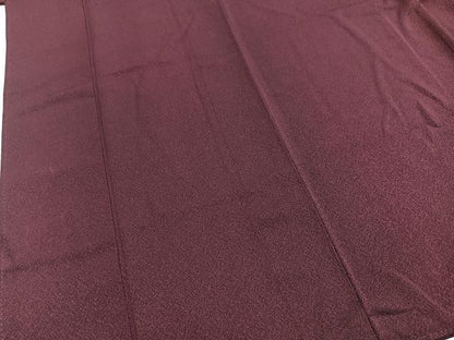 平和屋着物■上質な色無地　浅蘇芳色　正絹　逸品　BAAY5580yc