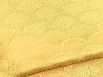 平和屋着物■上質な小紋　菊青海波地紋　暈し染め　正絹　逸品　BAAY5582yc