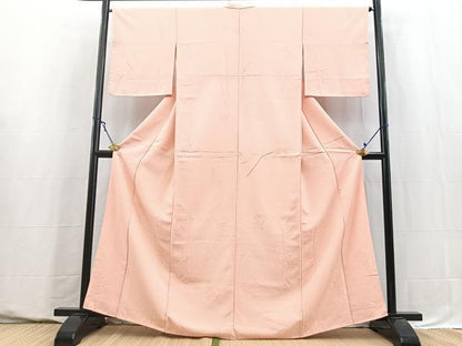 平和屋着物■上質な小紋　南天文　虹色　正絹　逸品　未使用　BAAY5587yc