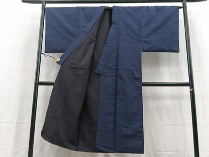 平和屋着物■男性　紬　霞文　正絹　逸品　BAAY5608yc