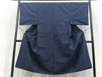 平和屋着物■男性　紬　霞文　正絹　逸品　BAAY5608yc