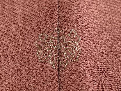 平和屋着物■訪問着　更紗花丸文　暈し染め　金彩　正絹　逸品　BAAY5636yc