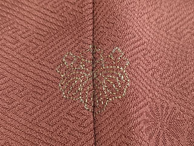 平和屋着物■訪問着　更紗花丸文　暈し染め　金彩　正絹　逸品　BAAY5636yc