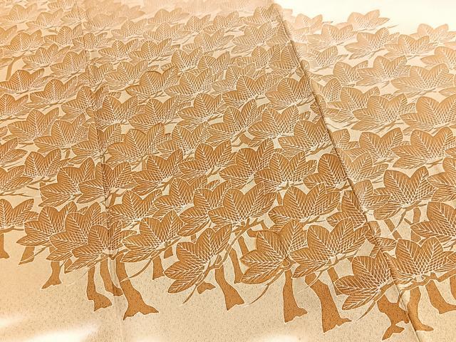 平和屋着物■訪問着　刺繍　草木文　暈し染め　正絹　逸品　BAAY5644yc