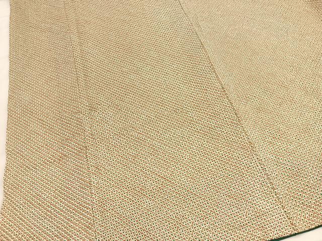 平和屋着物■大変加工の良い総絞り小紋　正絹　逸品　BAAY5657yc
