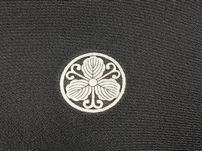 平和屋着物■豪華黒留袖　万葉の道　金彩　正絹　逸品　BAAY5670yc
