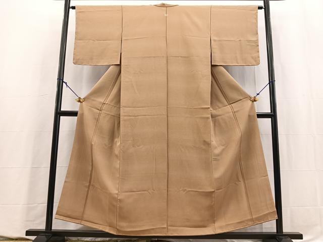 平和屋着物■上質な小紋　霞文　暈し染め　正絹　逸品　未使用　BAAY5679yc