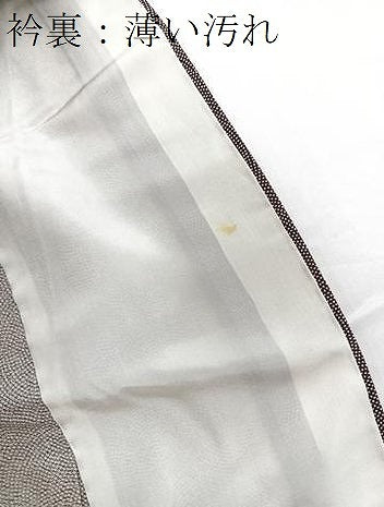 平和屋着物■江戸小紋　鮫小紋柄　胴抜き仕立て　正絹　逸品　BAAY5680yc