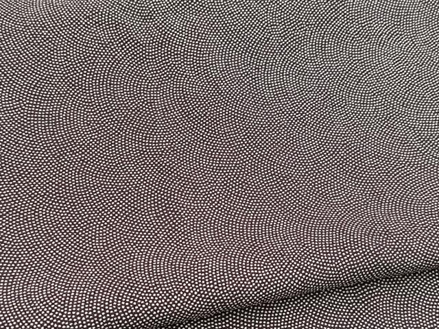 平和屋着物■江戸小紋　鮫小紋柄　胴抜き仕立て　正絹　逸品　BAAY5680yc