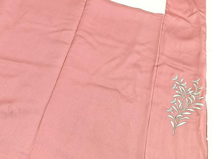 平和屋着物■訪問着　草花文　暈し染め　正絹　逸品　BAAY5693yc