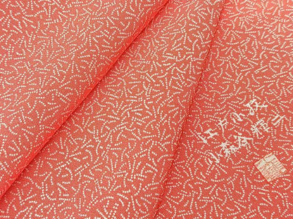 平和屋着物■江戸小紋　小森谷輝二　吉祥小紋柄　正絹　逸品　未使用　BAAY5694yc
