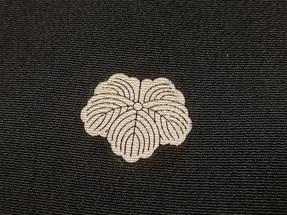 平和屋着物■豪華黒留袖　駒刺繍　松竹梅束ね熨斗文　金彩　正絹　逸品　BAAY5703yc