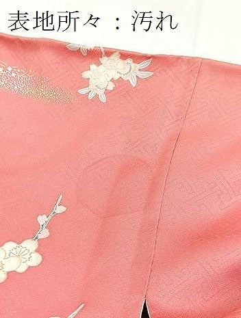 平和屋着物■豪華振袖　吉祥花文　暈し染め　金銀彩　正絹　逸品　BAAY5705yc