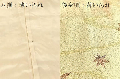 平和屋着物■上質な小紋　竜田川　正絹　逸品　未使用　BAAY5715yc