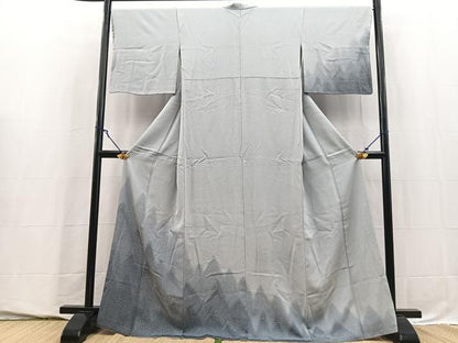 平和屋着物■訪問着　樹林シルエット　正絹　逸品　BAAY5718yc