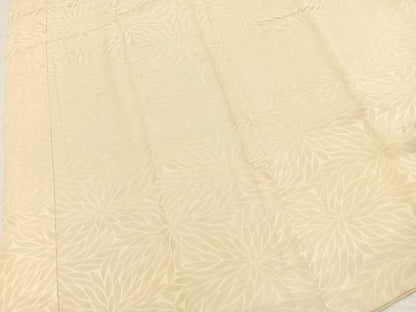 平和屋着物■長襦袢　無双仕立て　菊花地紋　正絹　逸品　BAAY5719yc