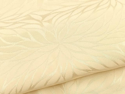 平和屋着物■長襦袢　無双仕立て　菊花地紋　正絹　逸品　BAAY5719yc
