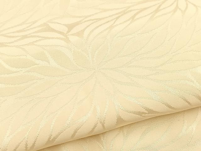 平和屋着物■長襦袢　無双仕立て　菊花地紋　正絹　逸品　BAAY5719yc