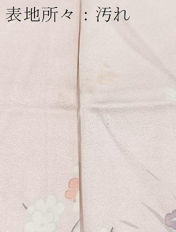 平和屋着物■訪問着　飾花文　正絹　逸品　BAAY5732yc