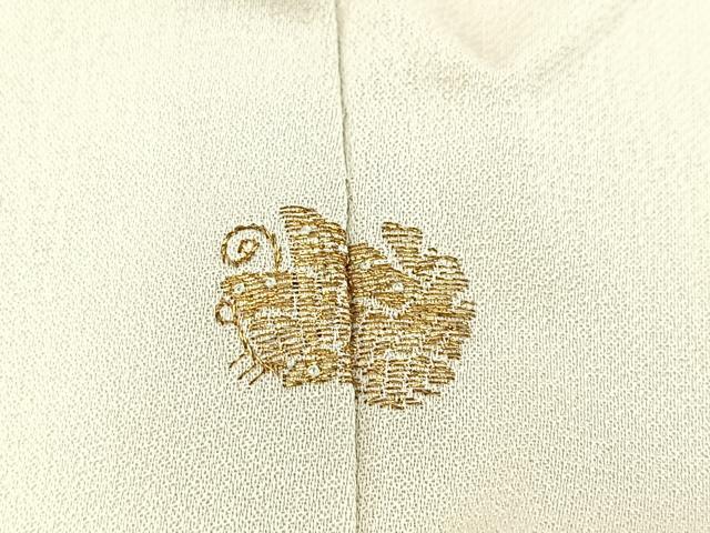 平和屋着物■訪問着　風景花鳥文　暈し染め　金彩　三越扱い　正絹　逸品　BAAY5739yc