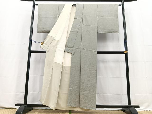 平和屋着物■江戸小紋　花菱文　正絹　逸品　BAAY5760yc