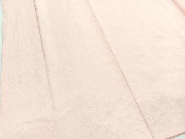 平和屋着物■上質な色無地　抽象地紋　虹色　三越扱い　正絹　逸品　BAAY5784yc